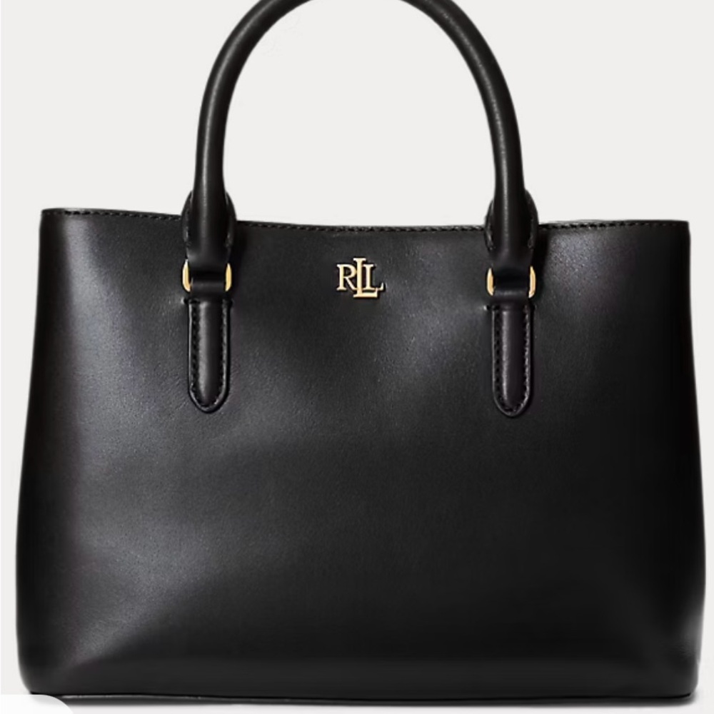 Ralph Lauren Elegant Black Satchel